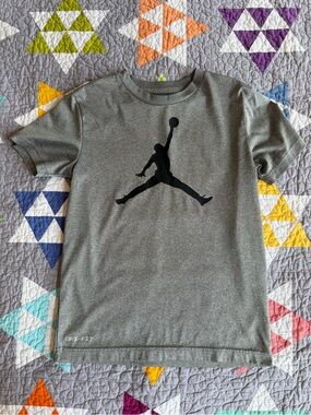 Jordan Gray Short Sleeve Jumpman Tee